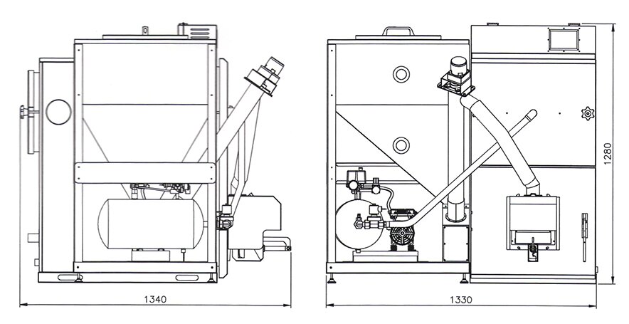 kiturami пеллетный котел